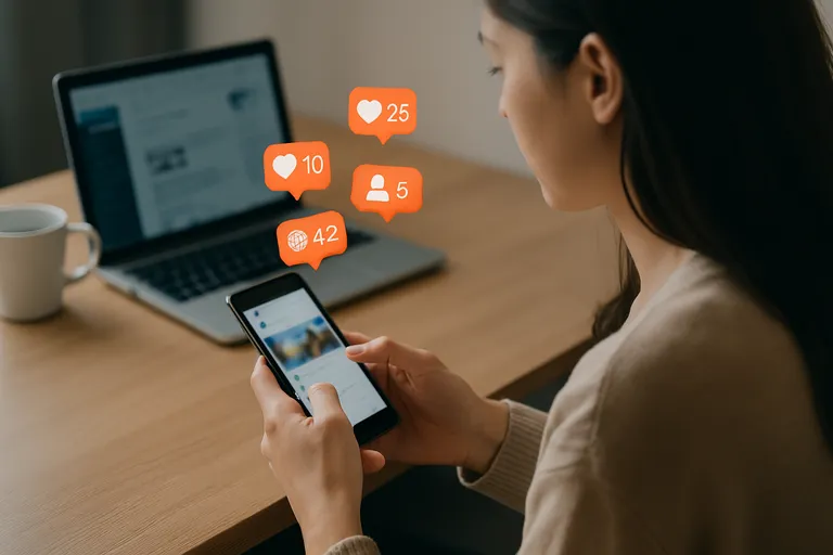 Het gebruik van social media voor zichtbaarheid