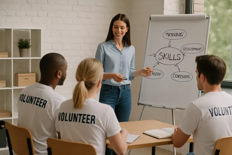 Opleiding en ontwikkeling van vrijwilligers