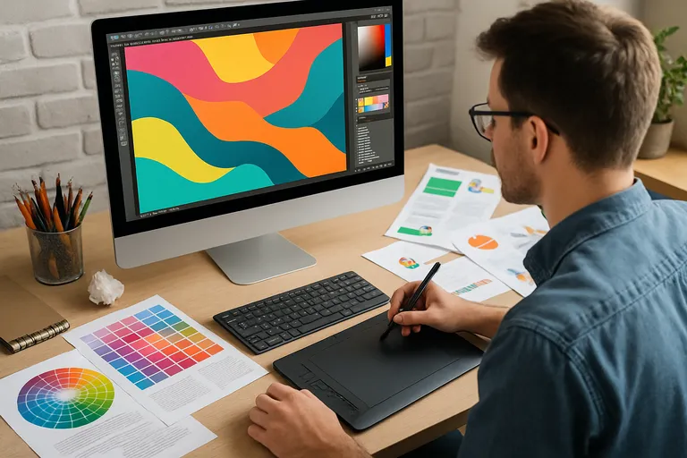 De wereld van grafisch ontwerp: van creatie tot samenwerking